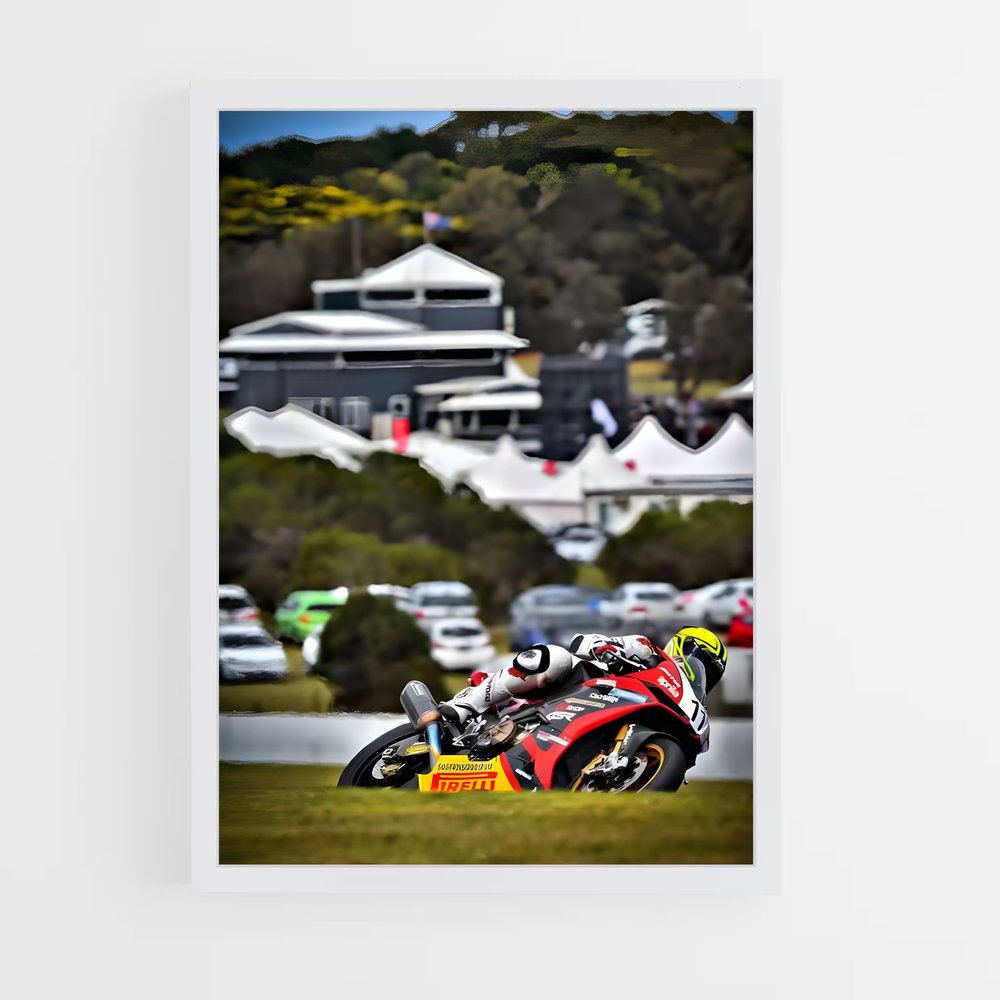 ap-phillip island circuit australia-1 cadre Blanc