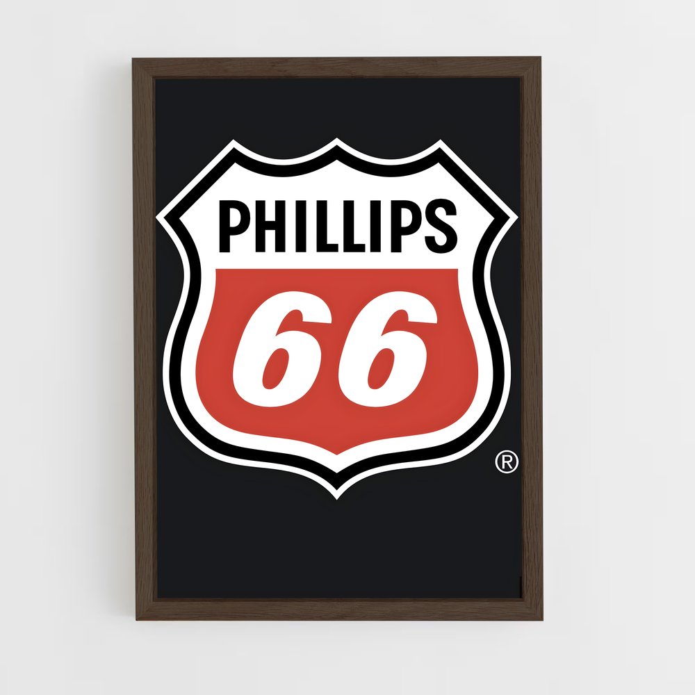 ap-phillips 66-2 cadre Bois foncé