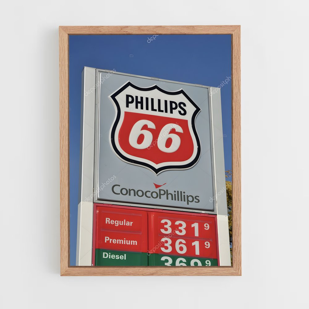 ap-phillips 66-3 cadre Bois clair