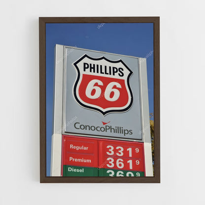 ap-phillips 66-3 cadre Bois foncé