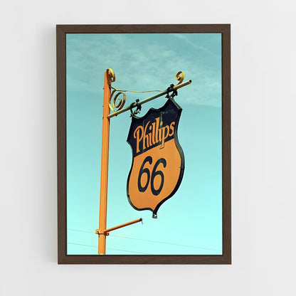 ap-phillips 66-4 cadre Bois foncé