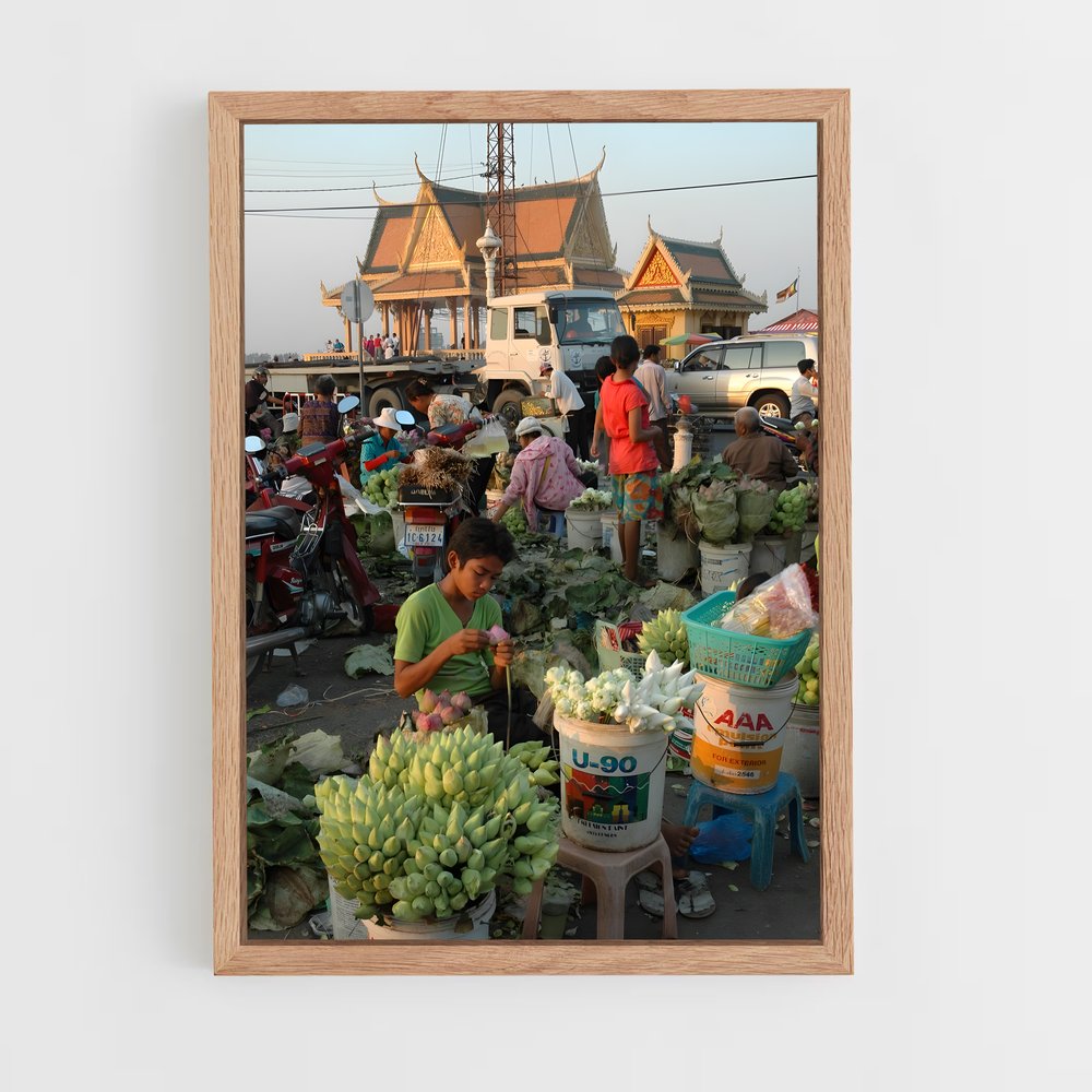 ap-phnom penh-3 cadre Bois clair