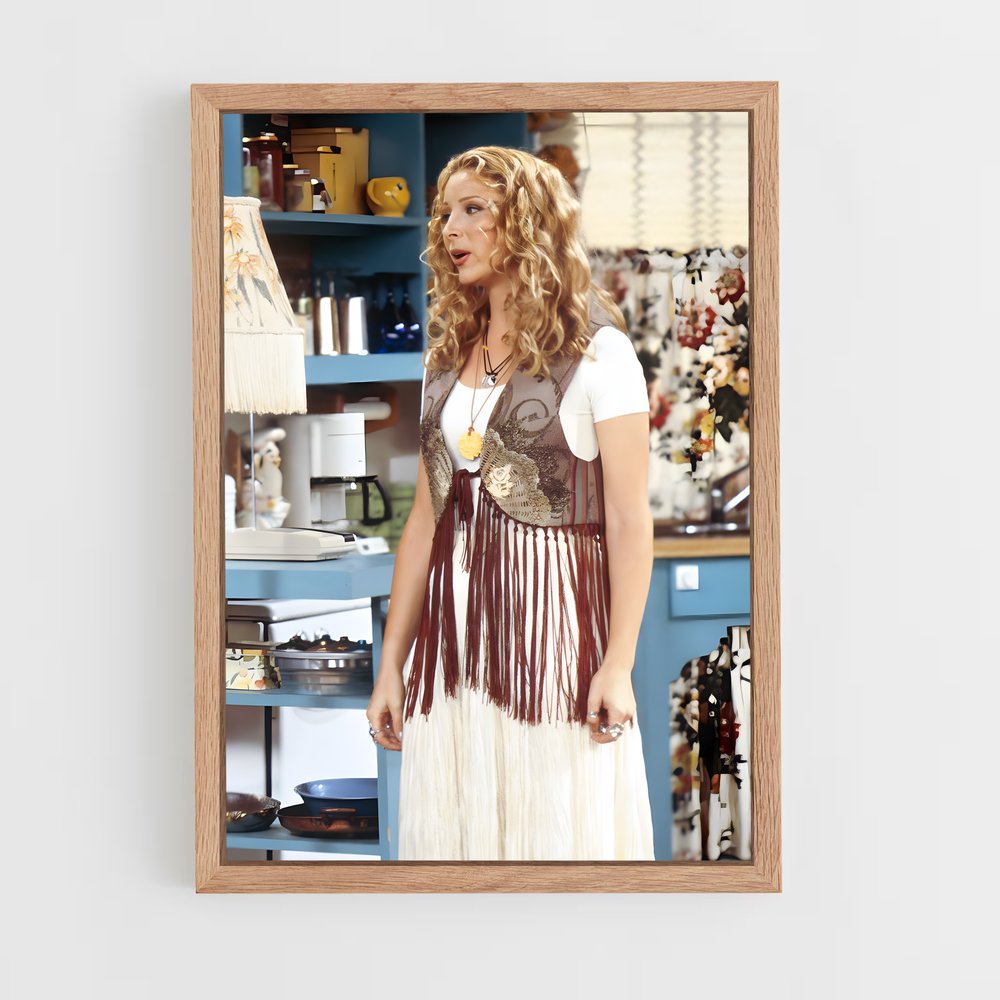 ap-phoebe buffay-2 cadre Bois clair