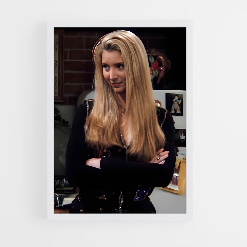 ap-phoebe buffay-4 cadre Blanc