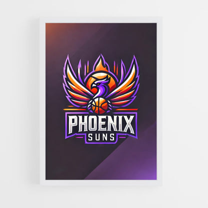 ap-phoenix suns-4 cadre Blanc