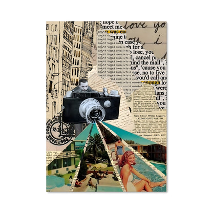 Poster Collisions Éphémères