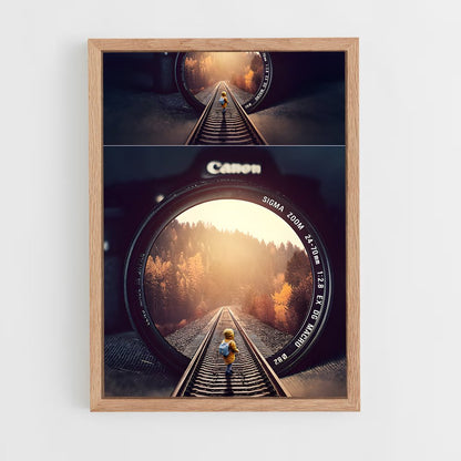 ap-photomontage-6 cadre Bois clair