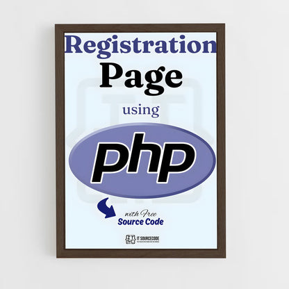 ap-php-2 cadre Bois foncé