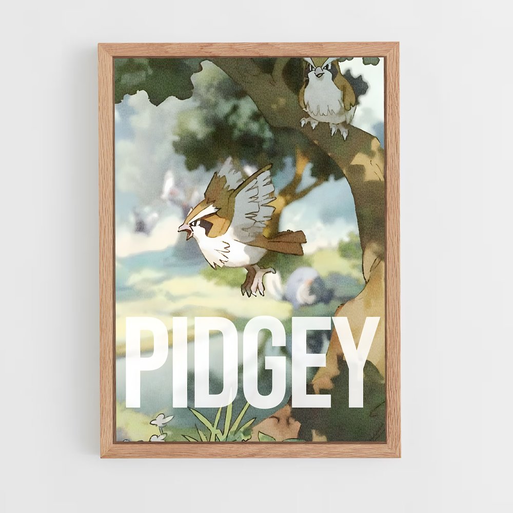 ap-pidgey-1 cadre Bois clair