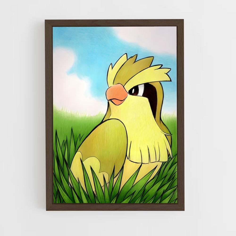 ap-pidgey-2 cadre Bois foncé