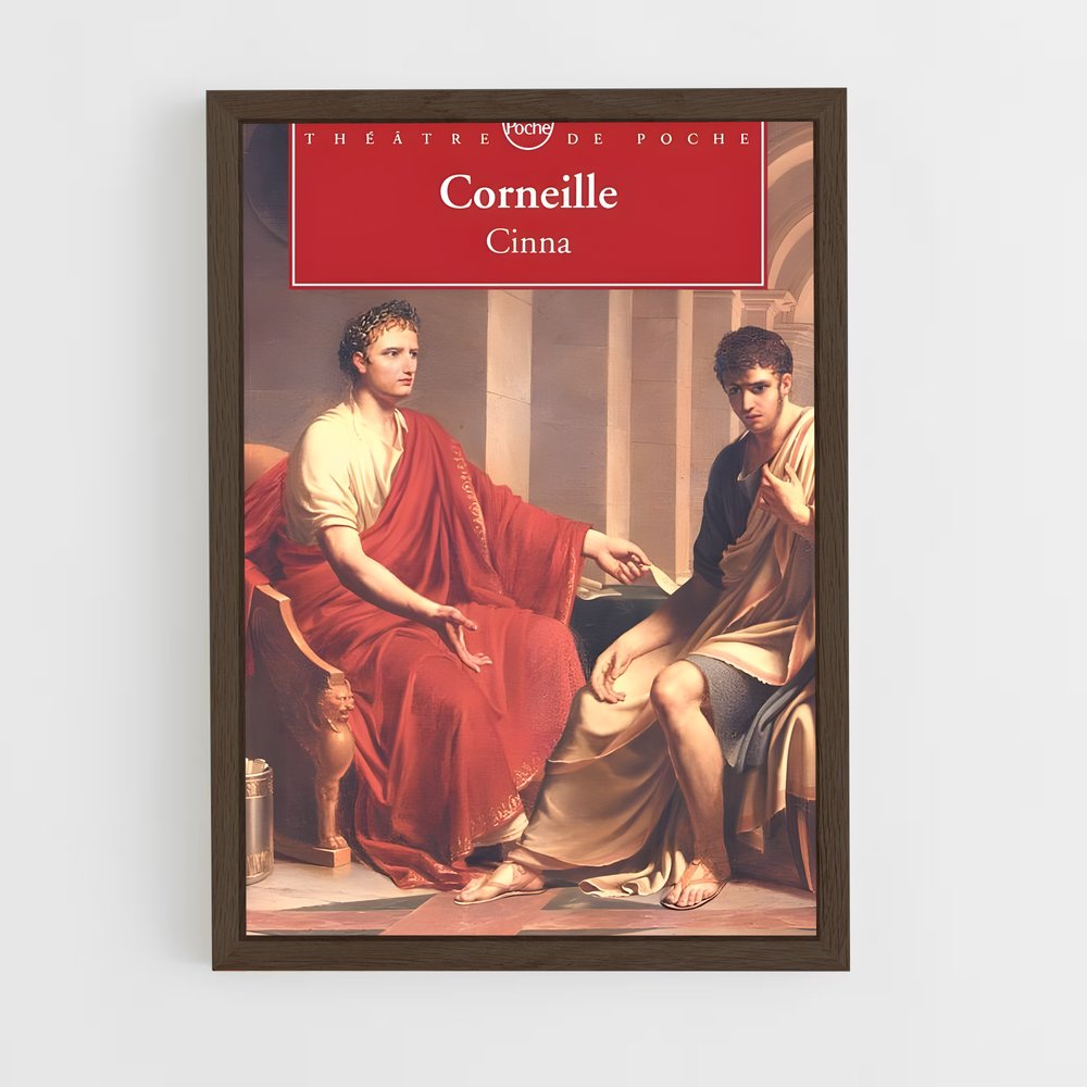 ap-pierre corneille-1 cadre Bois foncé