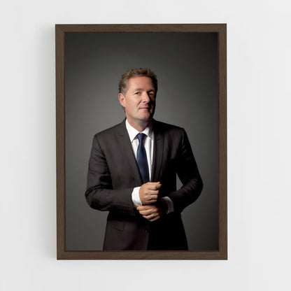 ap-piers morgan-5 cadre Bois foncé