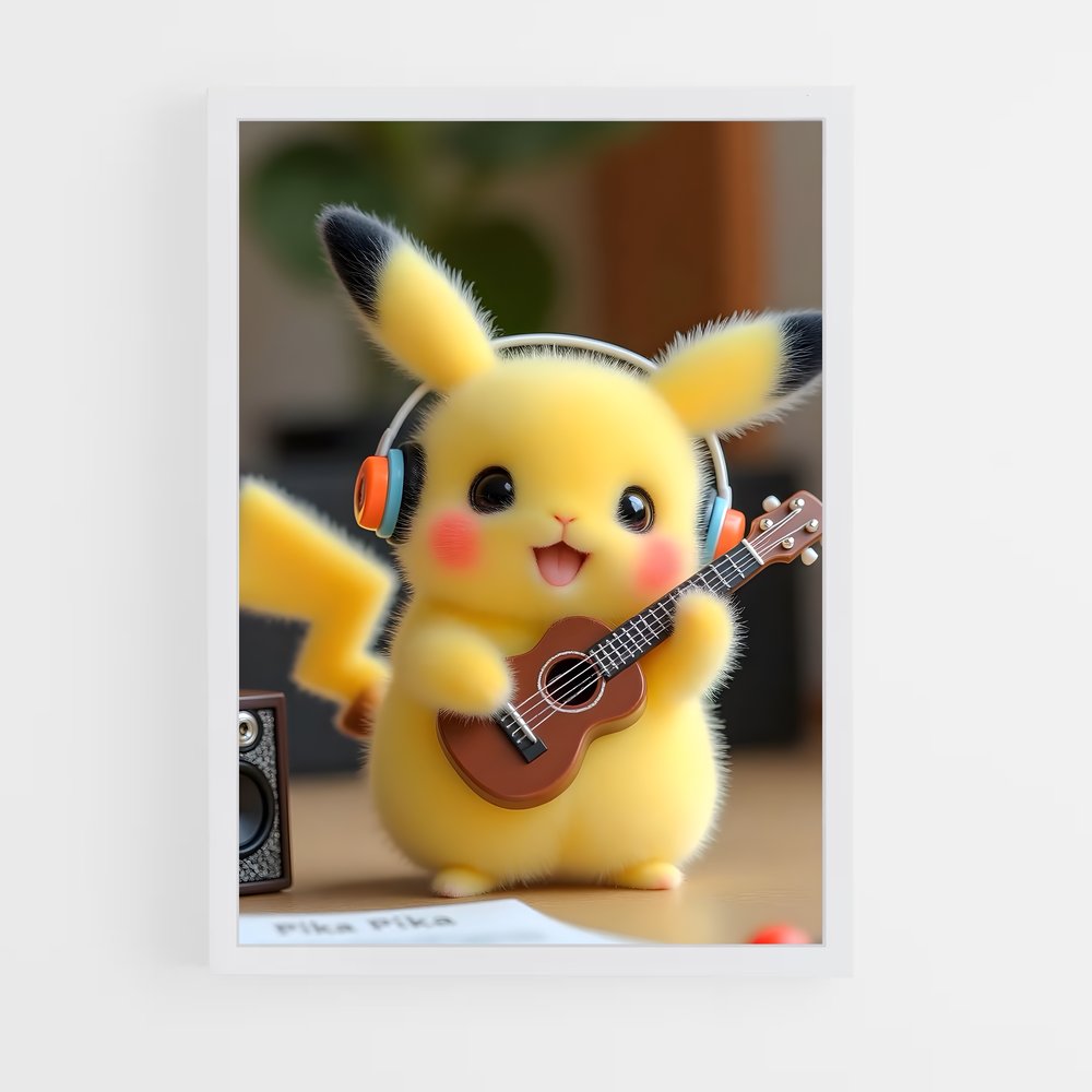 ap-pikachu-5 cadre Blanc
