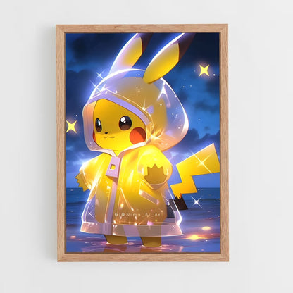 ap-pikachu-6 cadre Bois clair