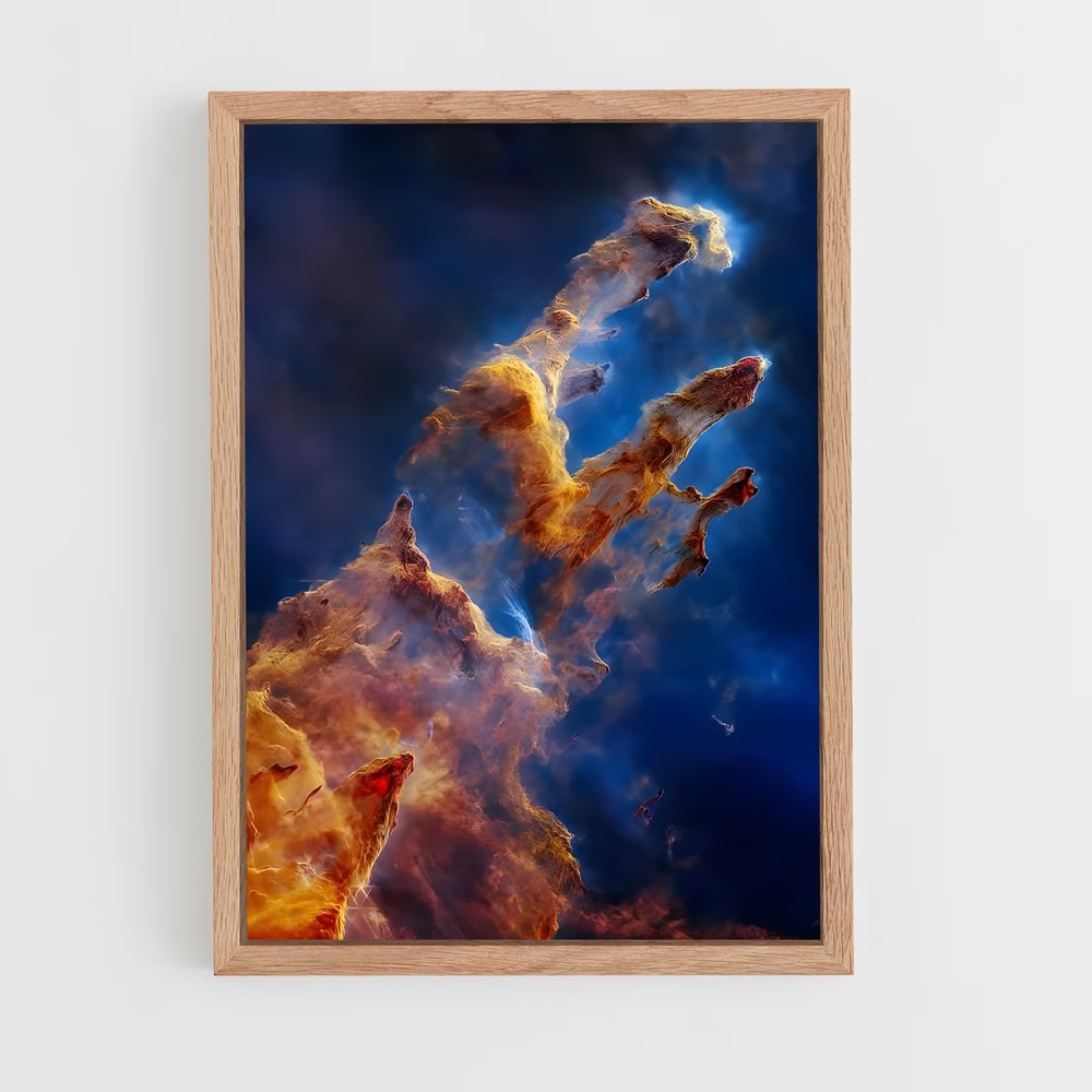 ap-pillars of creation-3 cadre Bois clair