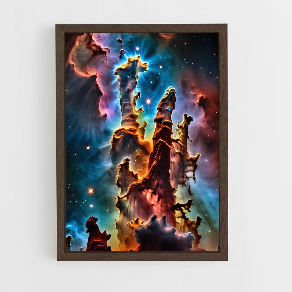 ap-pillars of creation-4 cadre Bois foncé