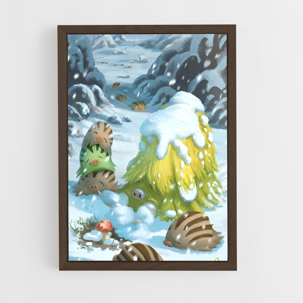 ap-piloswine-1 cadre Bois foncé