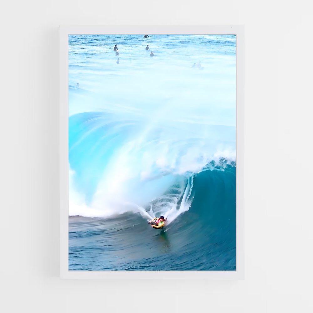 ap-pipeline bodyboarding-5 cadre Blanc