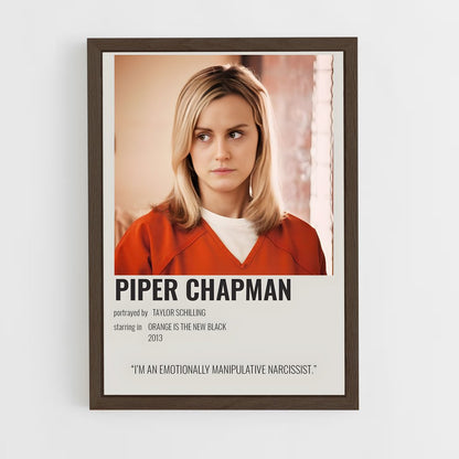 ap-piper chapman-1 cadre Bois foncé