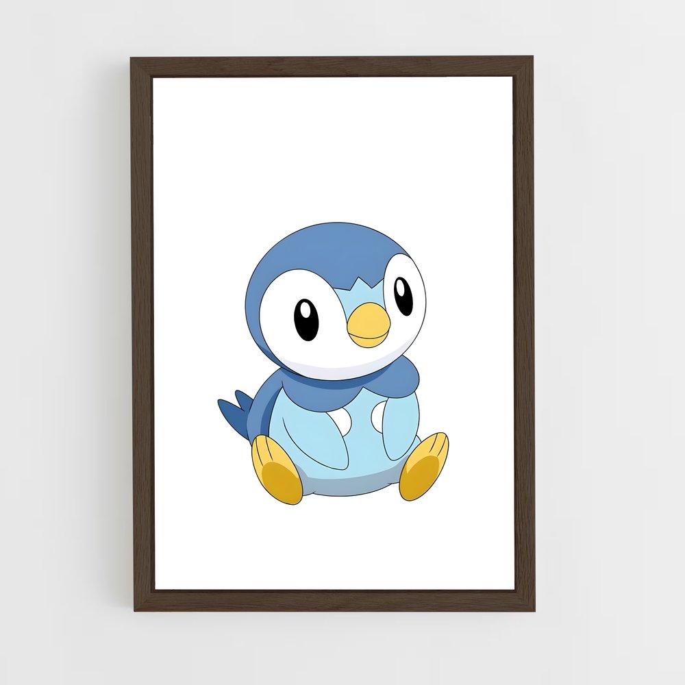 ap-piplup-2 cadre Bois foncé