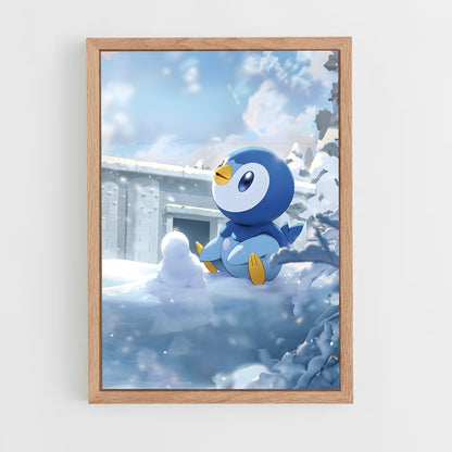 ap-piplup-3 cadre Bois clair