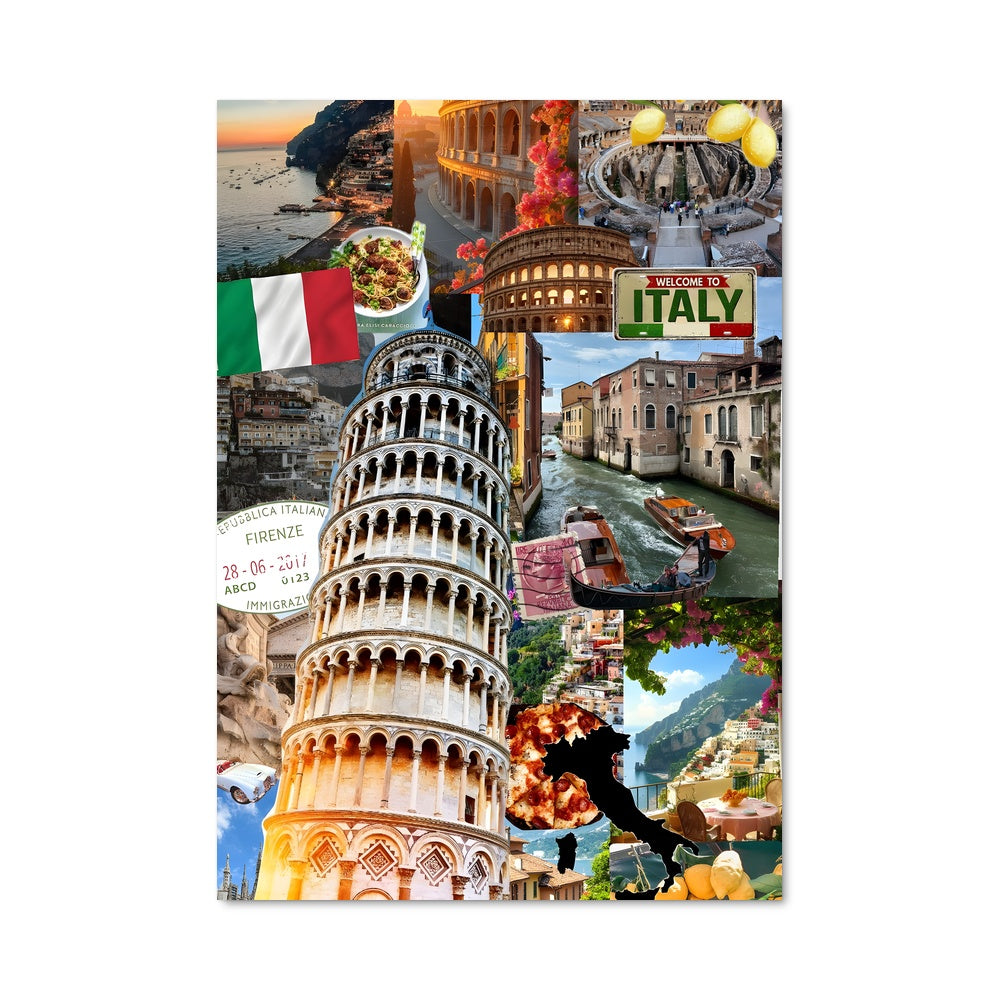 Poster Collages de Pisa