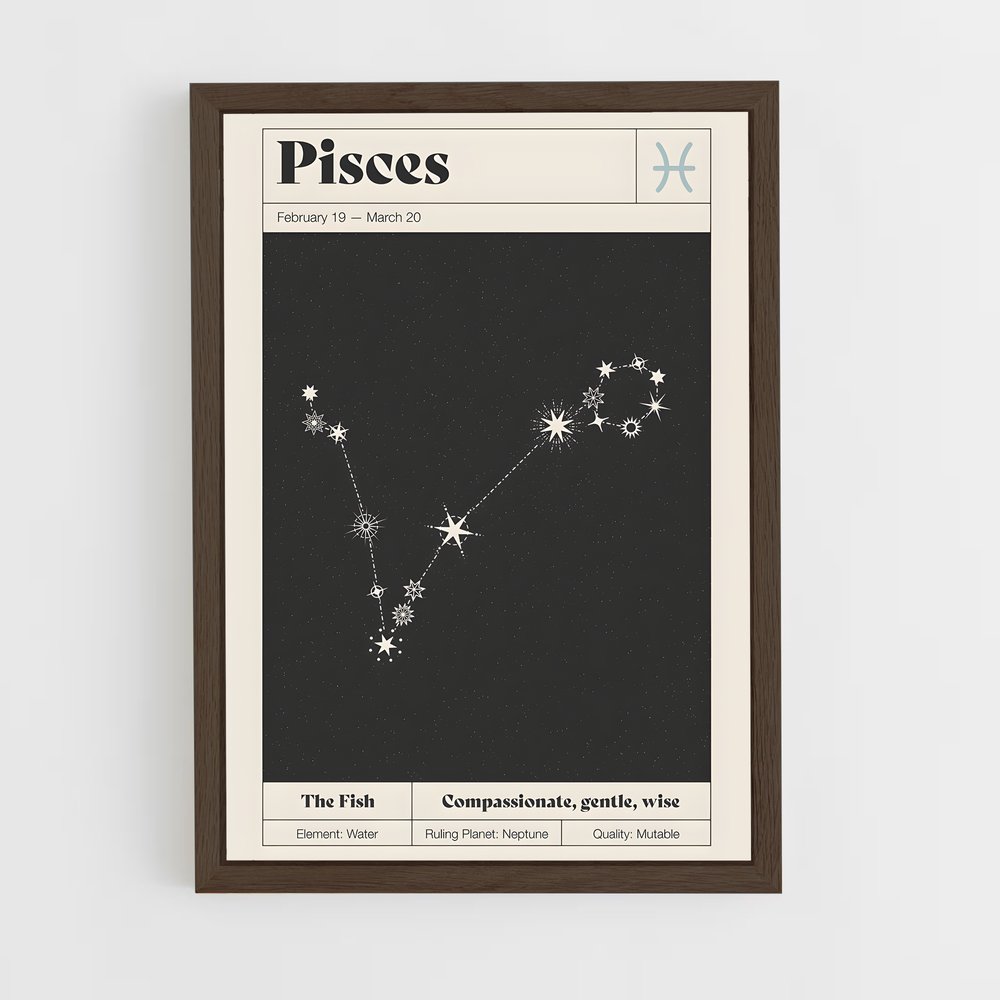 ap-pisces-1 cadre Bois foncé
