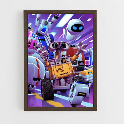 ap-pixar-6 cadre Bois foncé