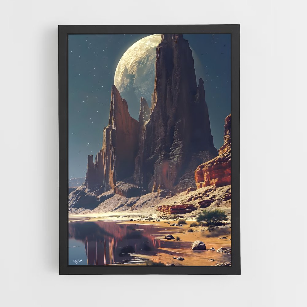 ap-planet landscapes-3 cadre Noir