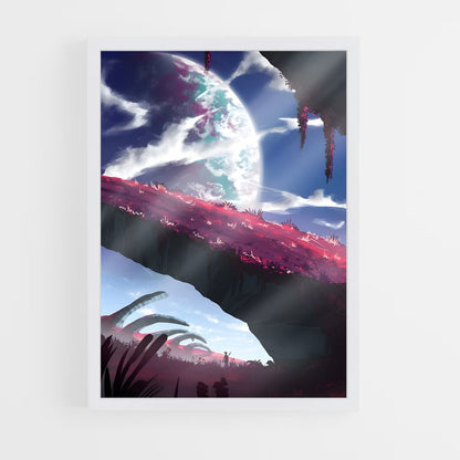ap-planet landscapes-7 cadre Blanc