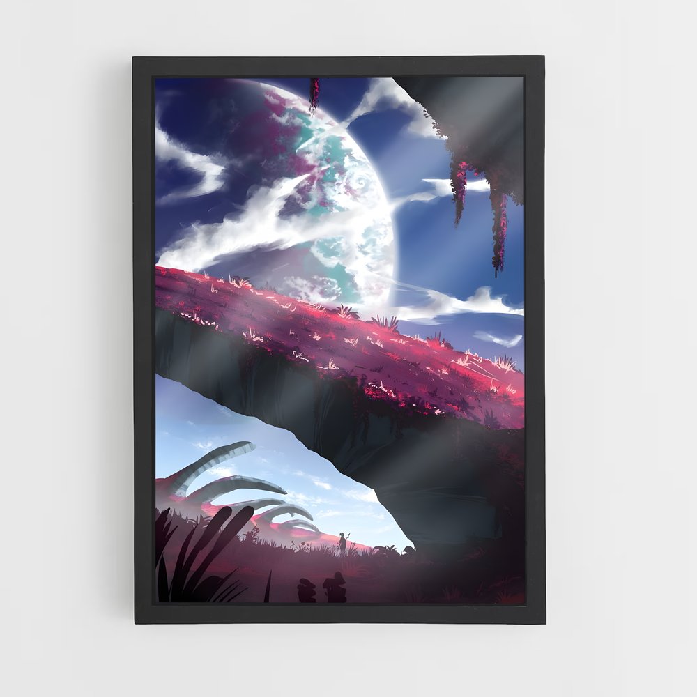 ap-planet landscapes-7 cadre Noir