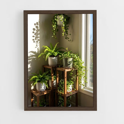 ap-plant-19 cadre Bois foncé
