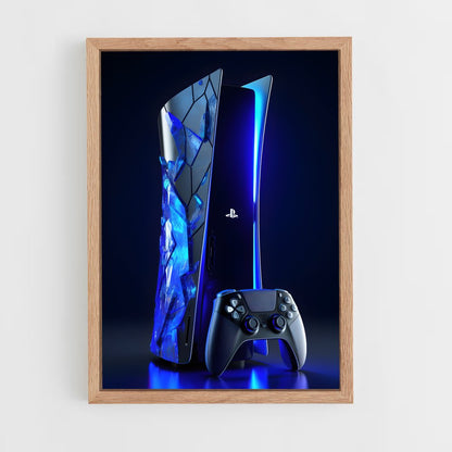 ap-playstation-1 cadre Bois clair