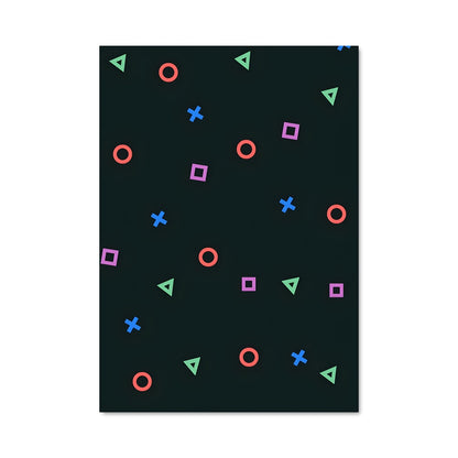 Poster Geometric Play