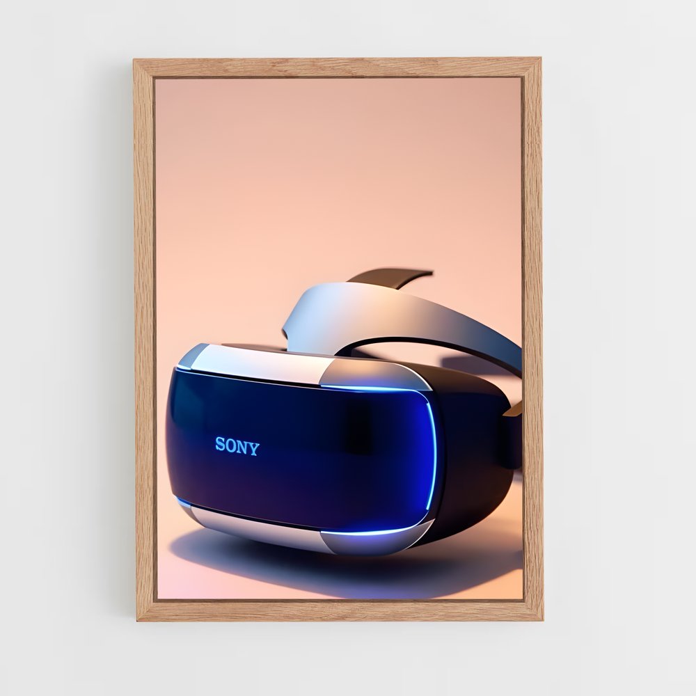 ap-playstation vr-1 cadre Bois clair