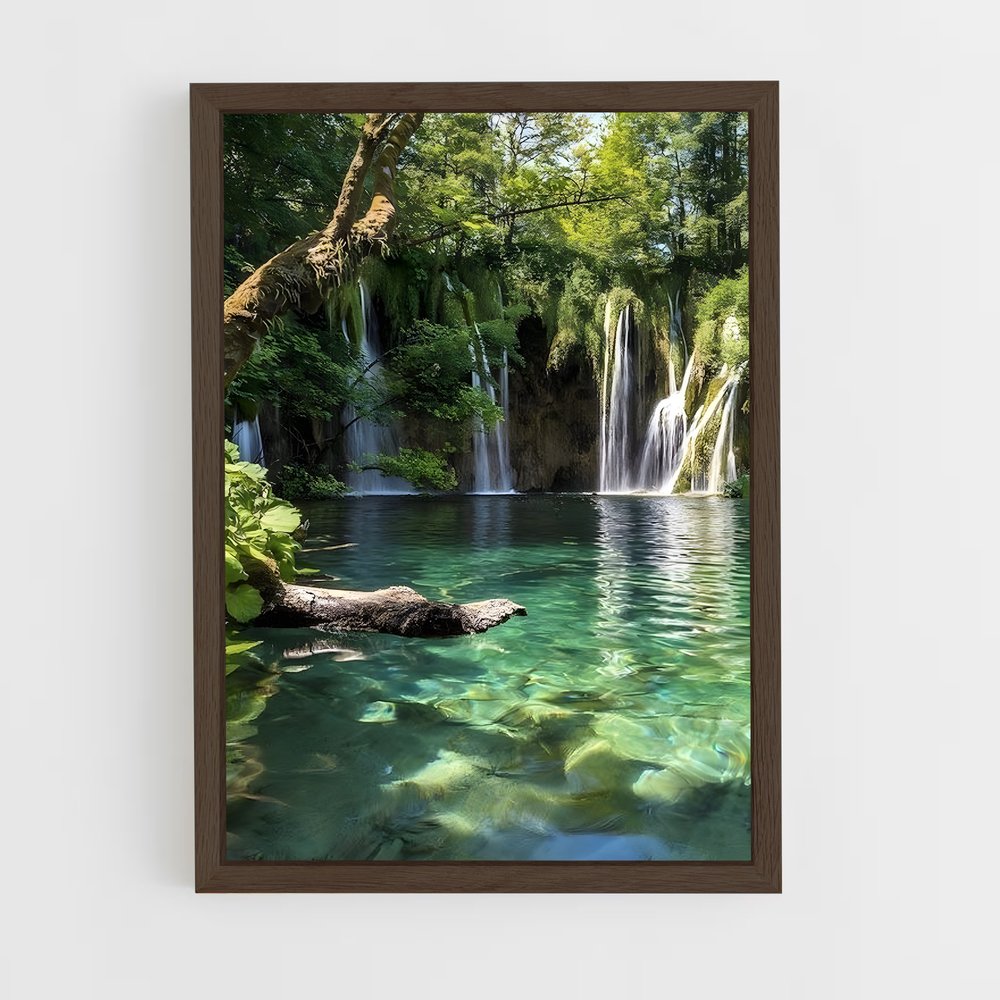ap-plitvice lakes-3 cadre Bois foncé