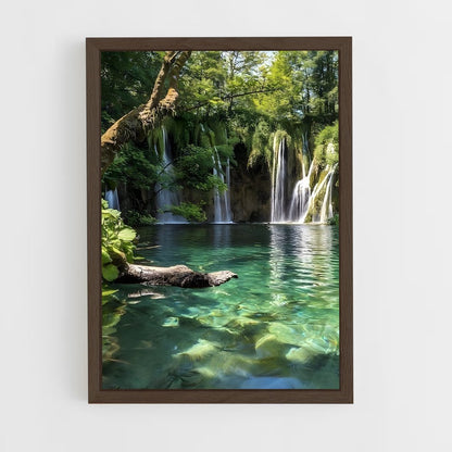 ap-plitvice lakes-3 cadre Bois foncé
