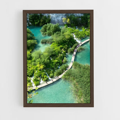 ap-plitvice lakes-5 cadre Bois foncé