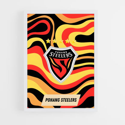 ap-pohang steelers-1 cadre Blanc