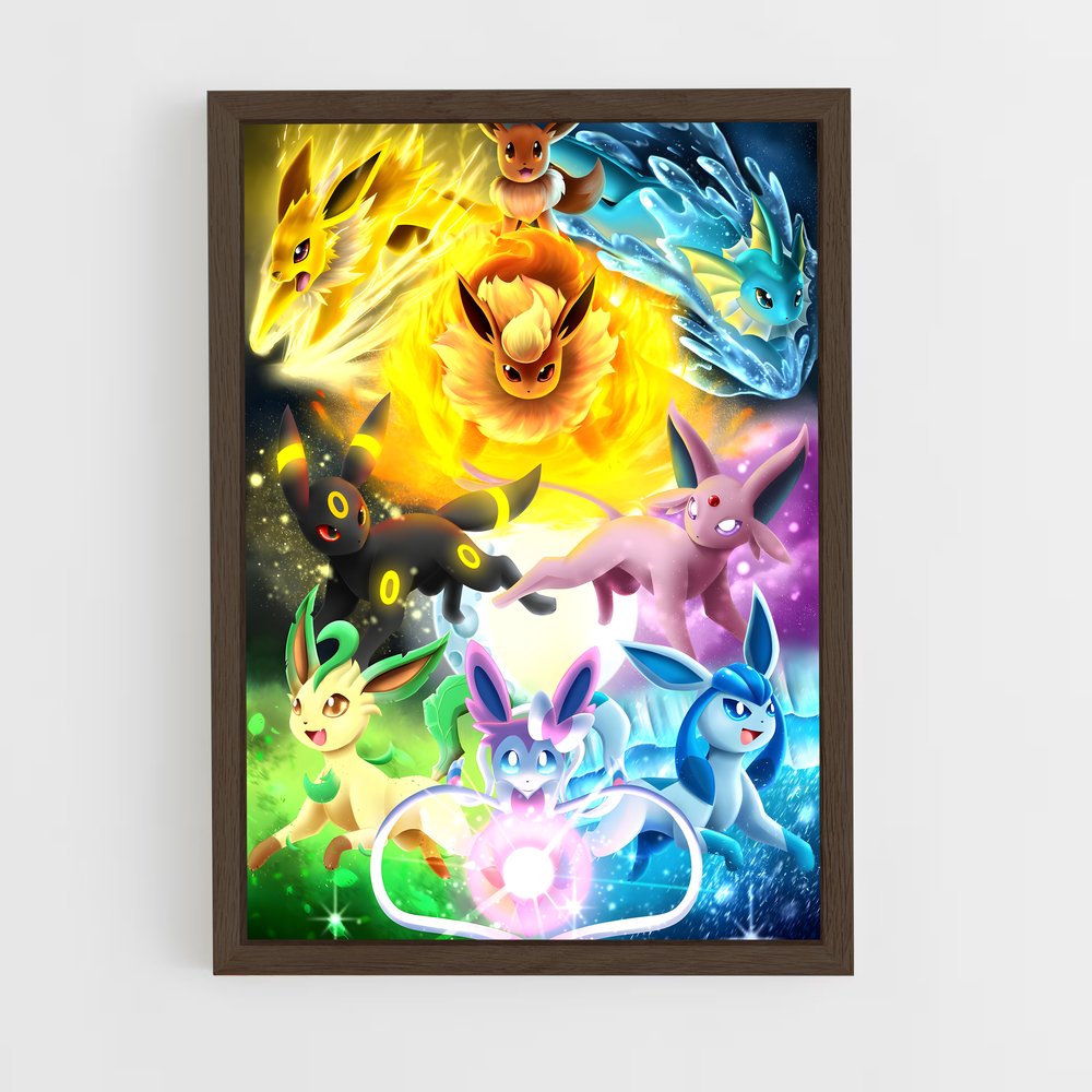 ap-pokemon-14 cadre Bois foncé