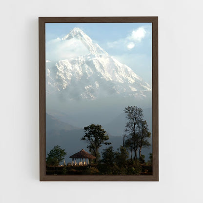 ap-pokhara-7 cadre Bois foncé