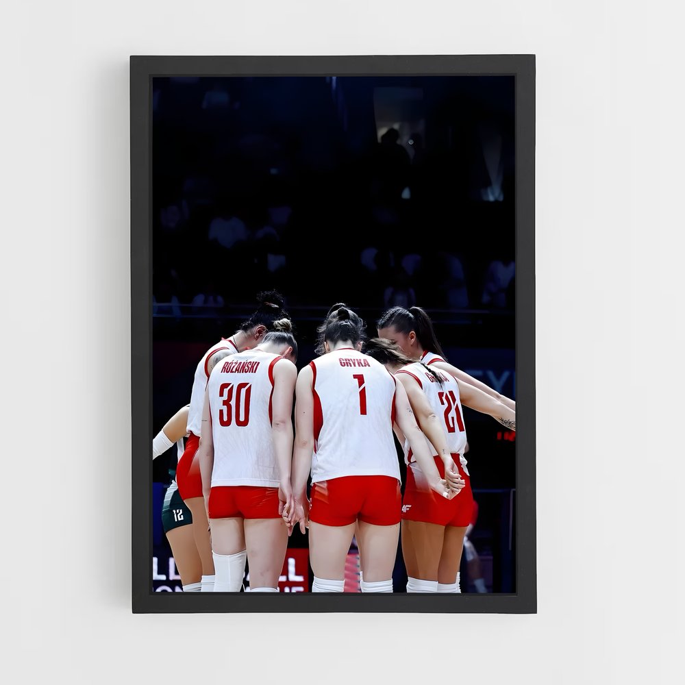 ap-poland national volleyball team-4 cadre Noir