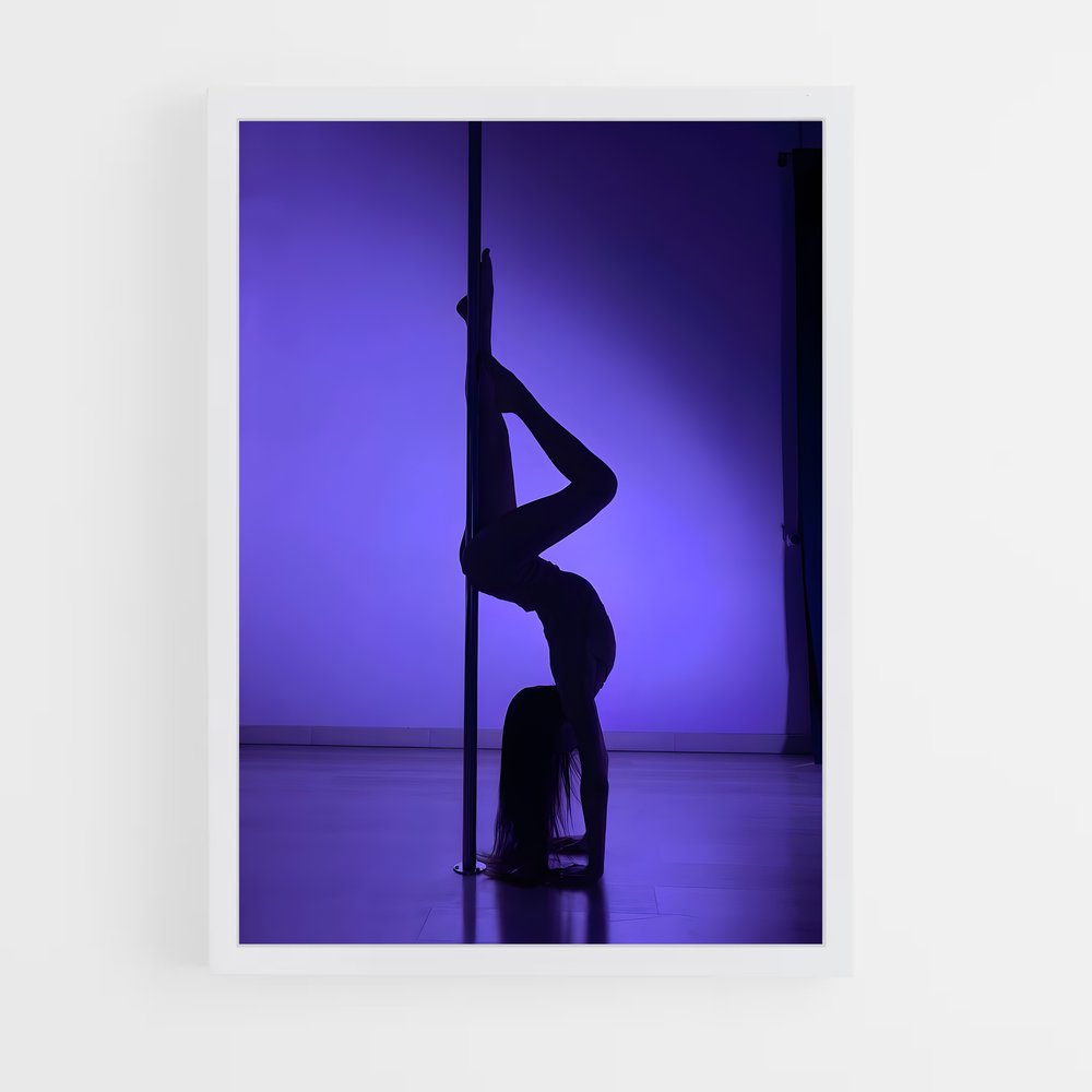 ap-pole dancing-1 cadre Blanc