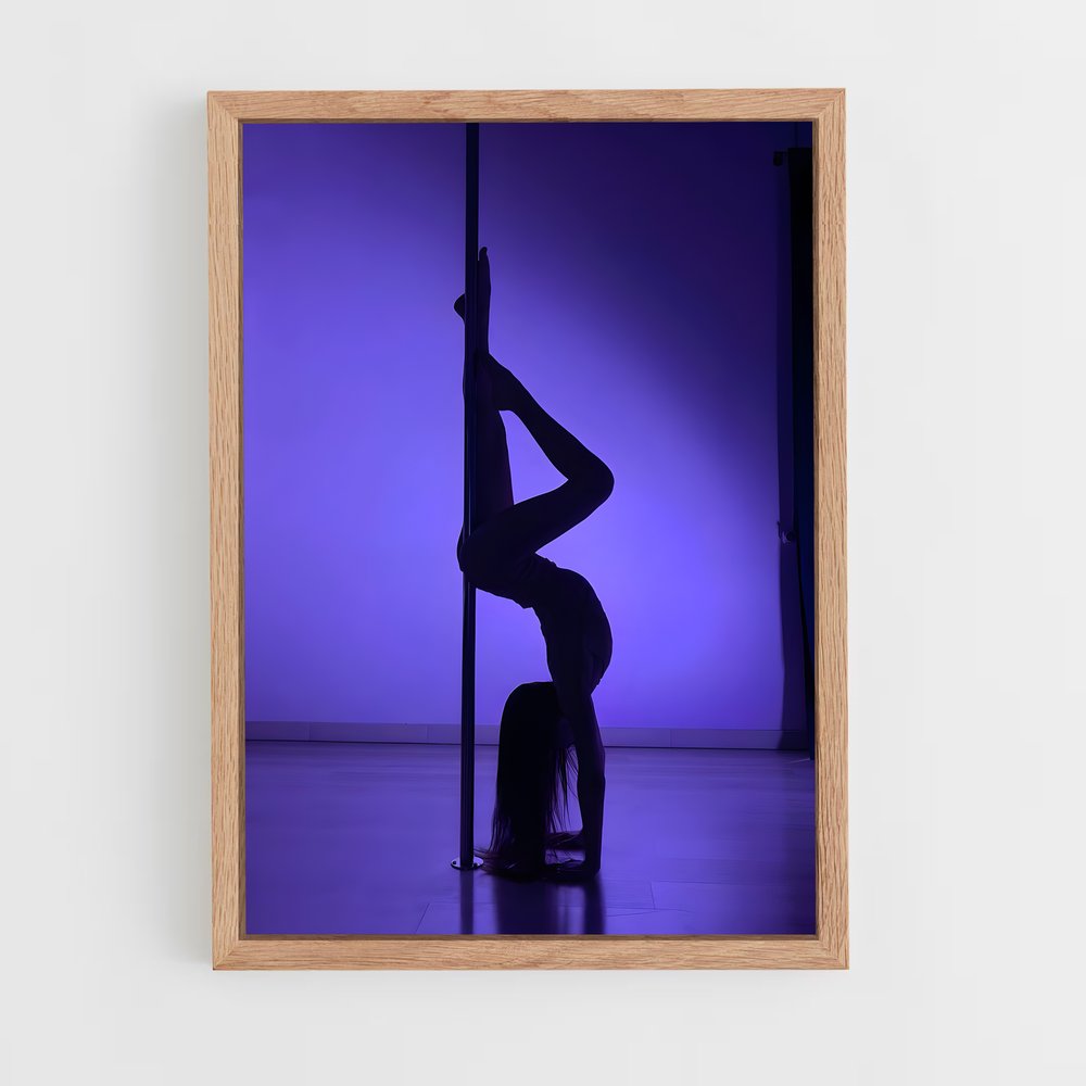 ap-pole dancing-1 cadre Bois clair
