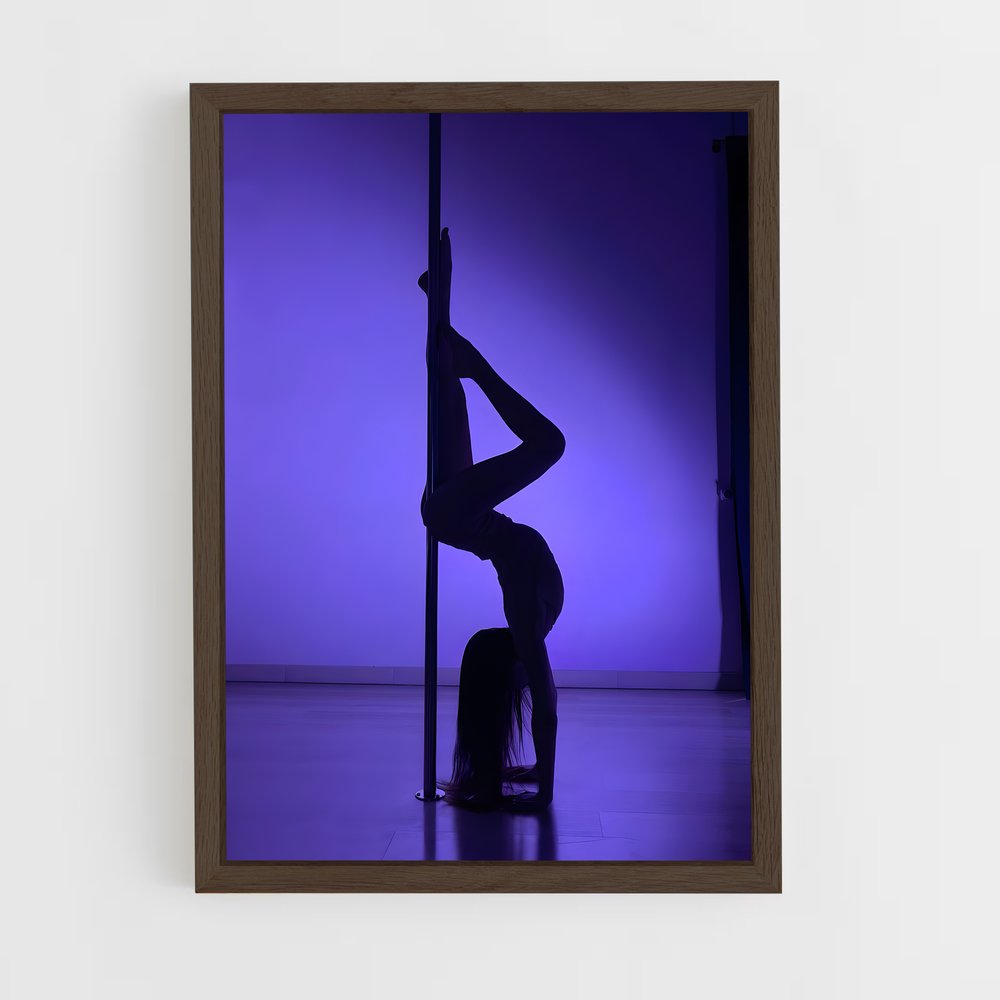 ap-pole dancing-1 cadre Bois foncé