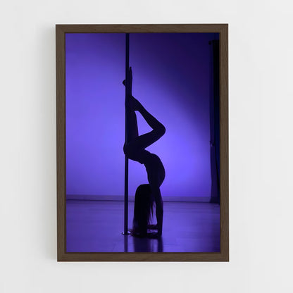 ap-pole dancing-1 cadre Bois foncé