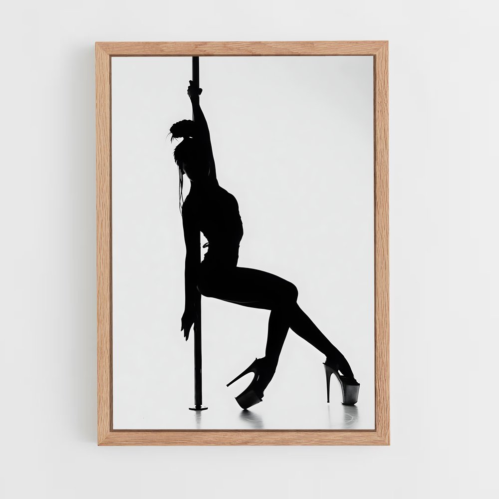 ap-pole dancing-10 cadre Bois clair