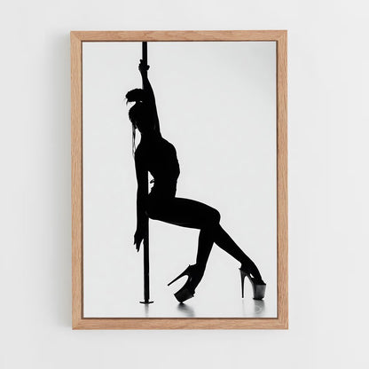 ap-pole dancing-10 cadre Bois clair
