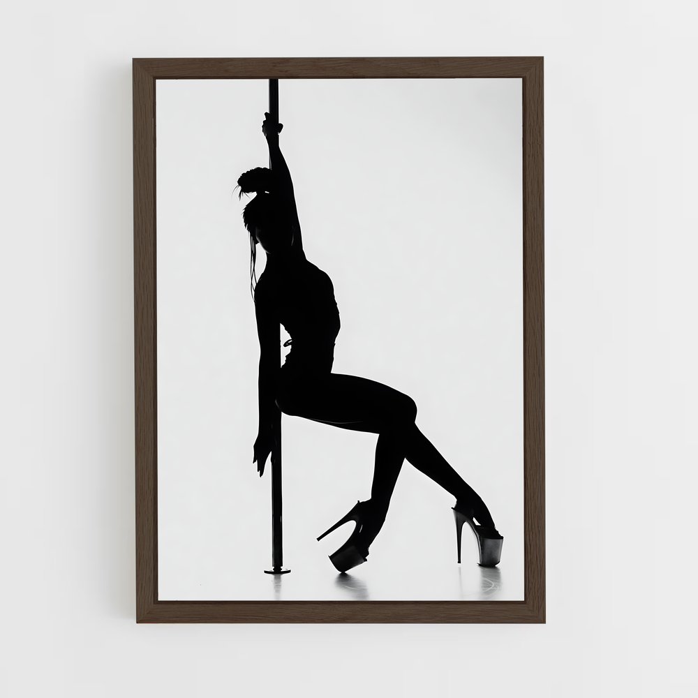 ap-pole dancing-10 cadre Bois foncé
