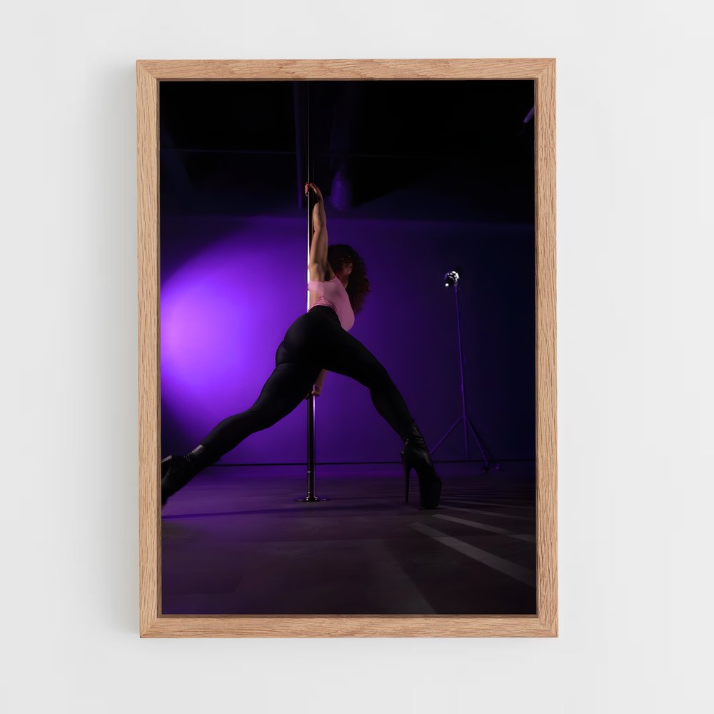 ap-pole dancing-4 cadre Bois clair